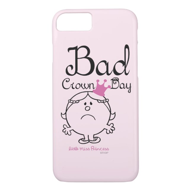Coques Case-Mate iPhone Petite Miss Princess Bad Crown Day (Dos)