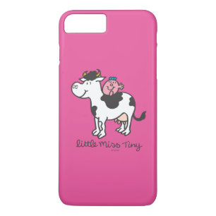 Coque iPhone 8 Plus/7 Plus Petite Miss Tiny   Vache équitation