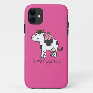 Coque iPhone 11 Petite Miss Tiny   Vache équitation