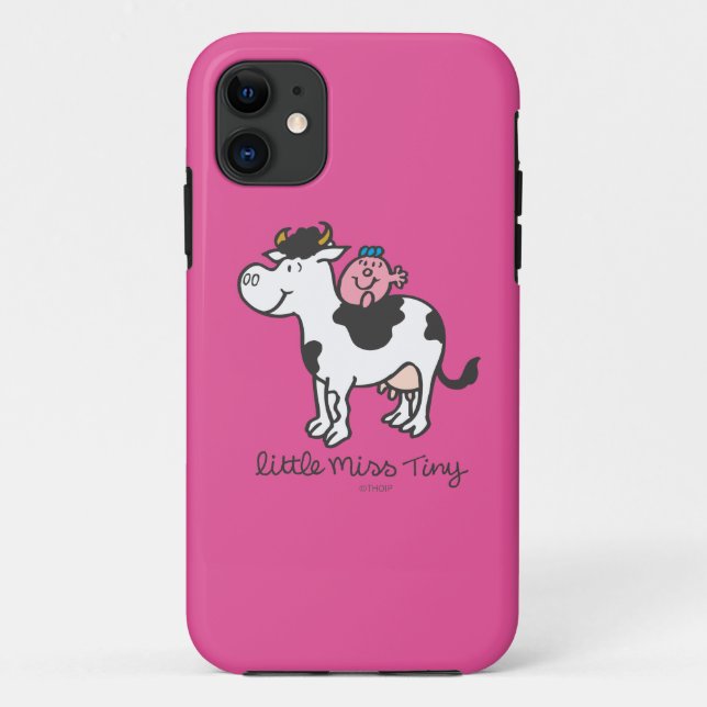 Coques Case-Mate iPhone Petite Miss Tiny | Vache équitation (Dos)