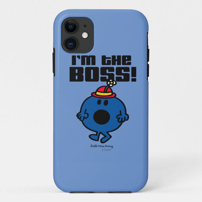 Coques Case-Mate iPhone Petite Mlle Bossy | je suis le patron (Dos)