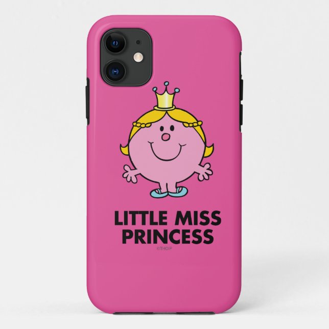 Coques Case-Mate iPhone Petite Mlle Princesse | Arrière - plan de la Couro (Dos)