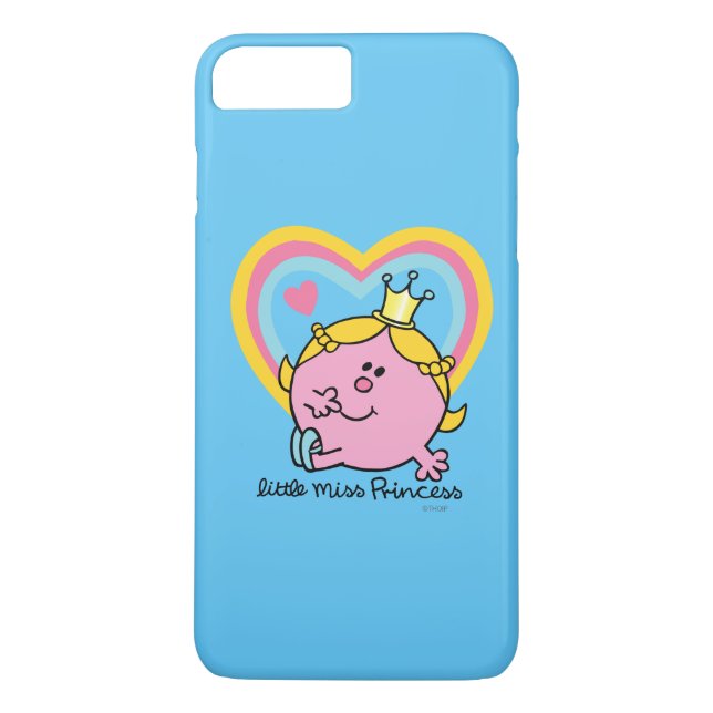 Coques Case-Mate iPhone Petite Mlle Princesse | Coeurs (Dos)