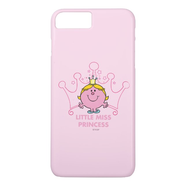 Coques Case-Mate iPhone Petite Mlle Princesse | Couronne rose à cinq point (Dos)