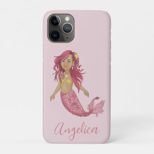 Case-Mate iPhone Case Petite Sirène Jolie Rose Sous Le Nom De La Mer