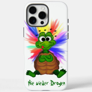 Coques iPhone 16 Pro Max Petite Tortue, Jamais plus de drogues !