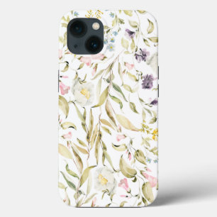 Case-Mate iPhone Case Petites fleurs botaniques Fleurs sauvages
