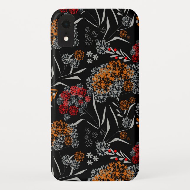 Coques Case-Mate iPhone Petites fleurs mignonnes sans couture motif floral (Dos)