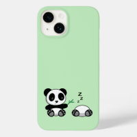 Petites pandas mignonnes sur vert