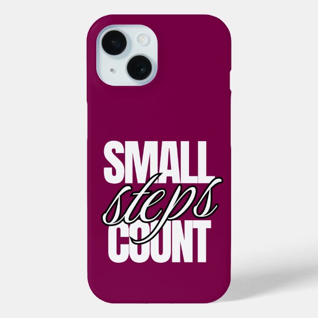 COQUES Case-Mate iPhone PETITS PAS COMPTE (Verso)