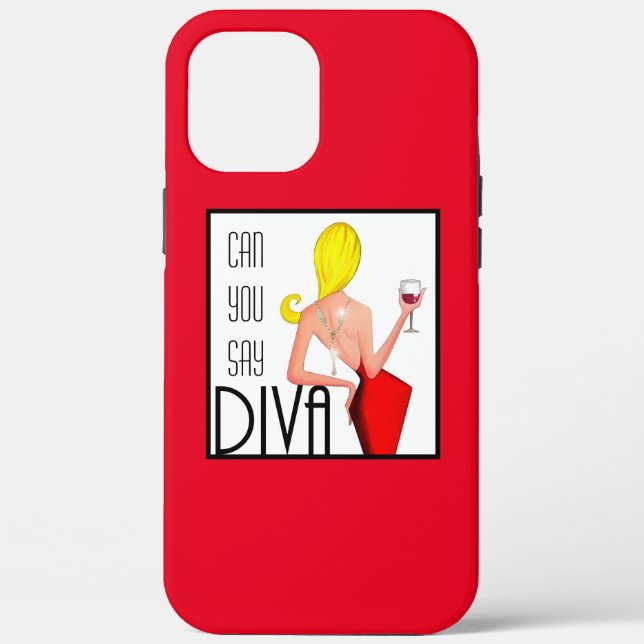 Coques Case-Mate iPhone "Peux-tu dire DIVA ?" (Verso)