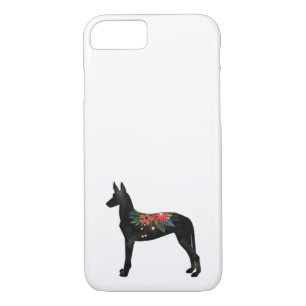 Case-Mate iPhone Case Pharaon Hound Chien race Selle florale bohémienne