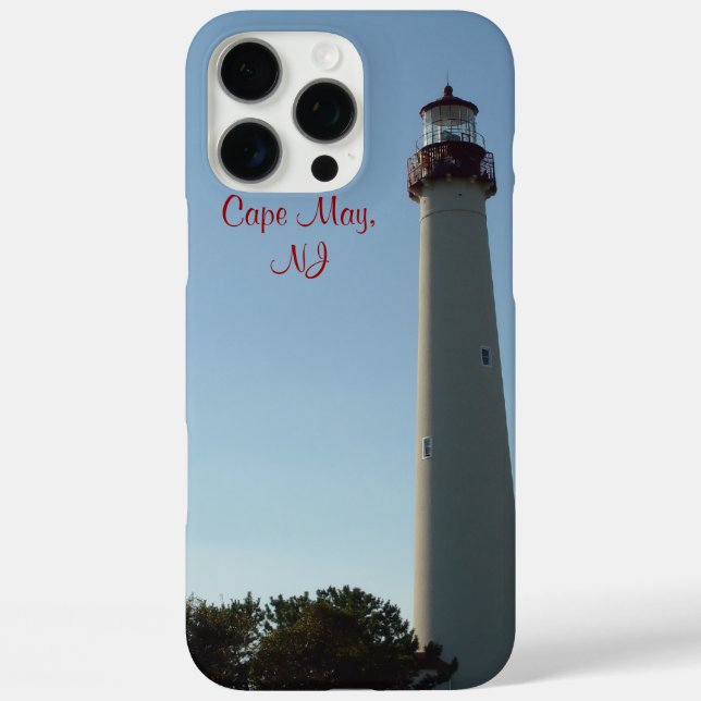 Coques Case-Mate iPhone Phare, Cape May, NJ (Verso)