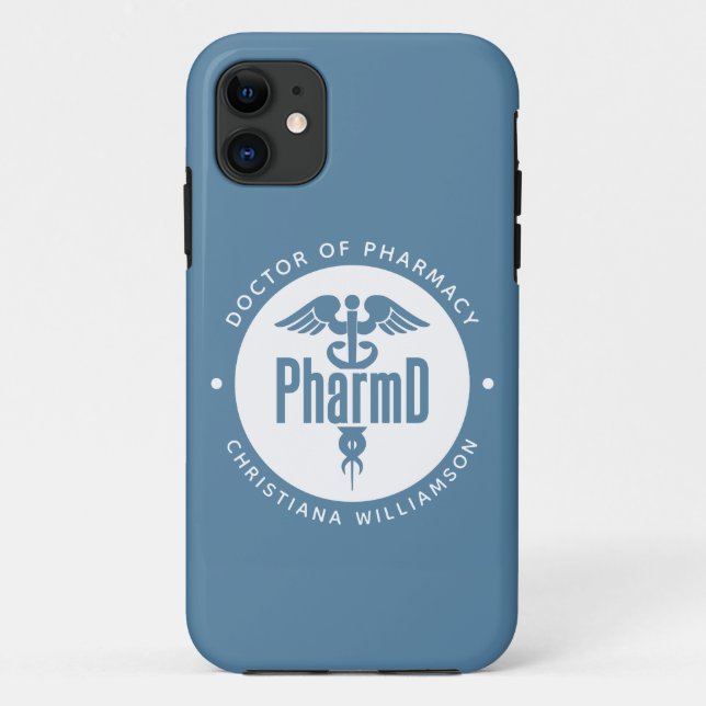 Coques Case-Mate iPhone PharmD Docteur en pharmacie Pharmacy Graduation Ph (Dos)