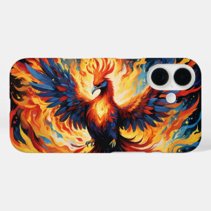 COQUE POUR iPhone 16 PHÉNIX MYTHIQUE DE FEU