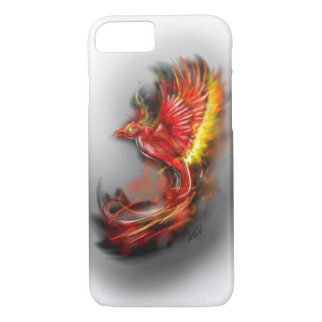 Coques Case-Mate iPhone phénix se levant des cendres, renaître les oiseaux (Dos)