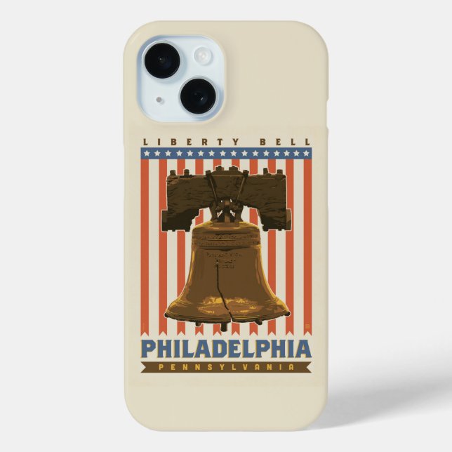 Coques Case-Mate iPhone Philadelphie | Liberty Bell (Verso)