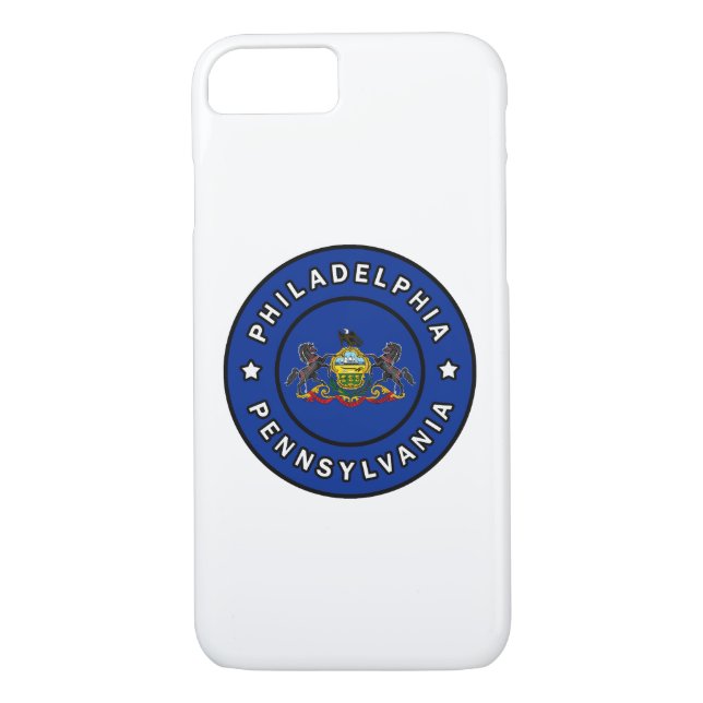 Coques Case-Mate iPhone Philadelphie Pennsylvanie (Dos)