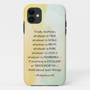 Case-Mate iPhone Case Philippiens 4:8 Quoi qu'il en soit,