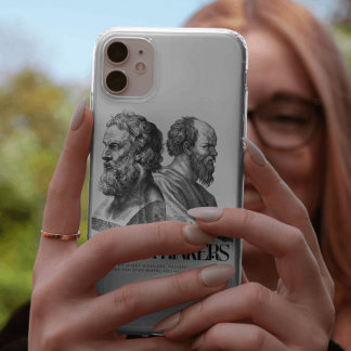 Case-Mate iPhone Case Philosophie Art Print - Platon et Socrates