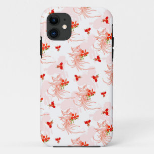 Case-Mate iPhone Case Phoenix Oiseau Et Phoenix Fleur Motif Sans Faille