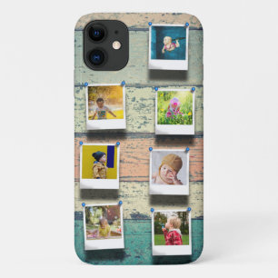 Case-Mate iPhone Case Photo Collage de photos Mères personnalisées Bois 