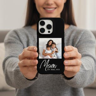 Coques iPhone 16 Pro Photo de cas établie par une mère noire - Case-Mat