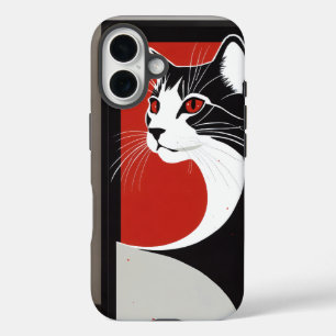 Coque Pour iPhone 16 Photo de chat personnalisée iPhone/Coque Samsung
