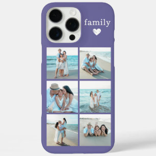 Coques iPhone 16 Pro Max Photo de famille 6 Violet