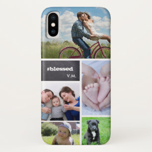 Etui iPhone Case-Mate Photo de famille Collage Chalkboard béni