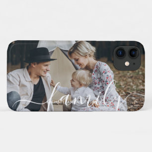 Case-Mate iPhone Case Photo de famille personnalisée avec nom personnali