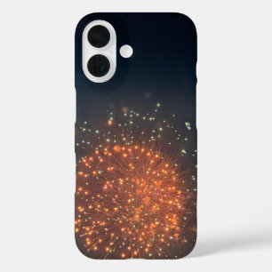 Coque Pour iPhone 16 Photo de Feu d'Artifice