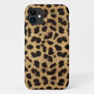 COQUES POUR iPhone PHOTO DE FOURRURE DE GUÉPARD IMPRIMÉE