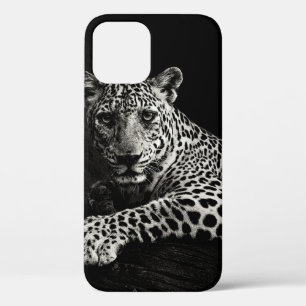Case-Mate iPhone CASE PHOTO DE GREYSCALE DE LYING LEOPARD