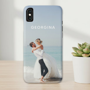 Case-Mate iPhone Case Photo de mariage personnalisé avec nom