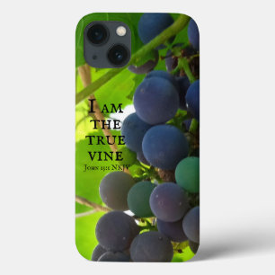 Case-Mate iPhone Case Photo de Raisins Violets Évangile de Jean Bible Ve