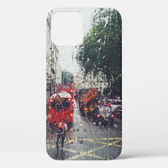 COQUES Case-Mate iPhone PHOTO DE RED BUS SUR RUE DE WINDOWS (Verso)