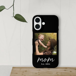 Coque Pour iPhone 16 Photo de script établi de maman noire