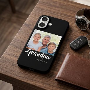 Coque Pour iPhone 16 Photo de script établi grand-père noir