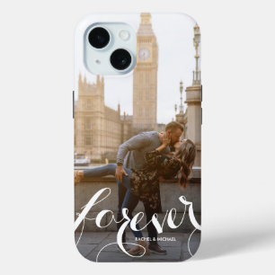 Coque Pour iPhone 15 Photo de script FOREVER
