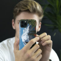 Photo du Mont Rainier couvert par la neige