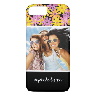 Case-Mate iPhone Case Photo et nom personnalisés Gerbera fleurs motif