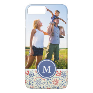 Case-Mate iPhone Case Photo faite sur commande et rouge et marine de