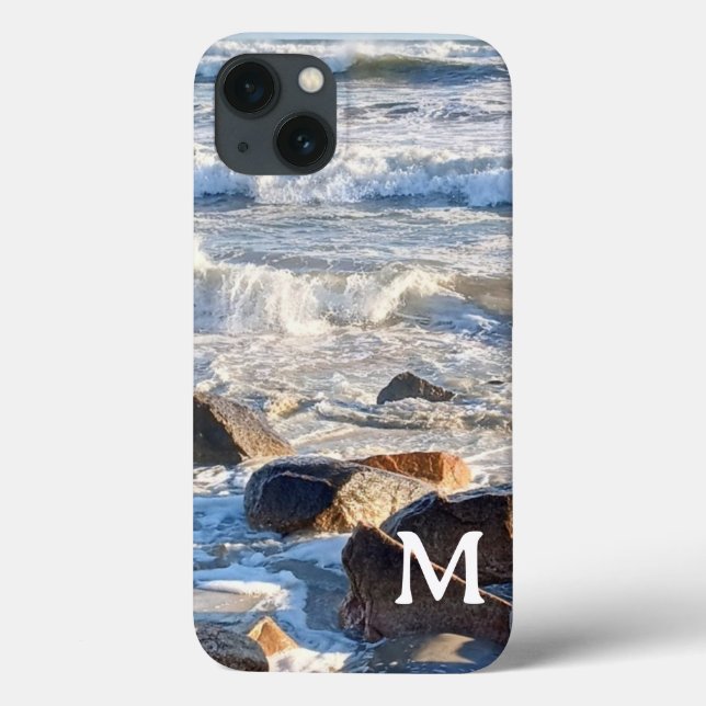 Coques Case-Mate iPhone Photo Ocean Waves and Rocks sur mesure (Verso)