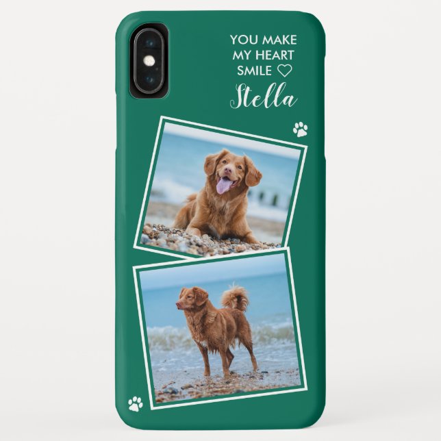 Coques Case-Mate iPhone Photo personnalisée Collage animal de compagnie Ch (Dos)