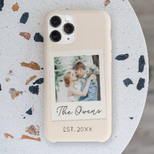 Coque Pour iPhone 14 Pro Photo personnalisée Date Couple Famille nouvelleme