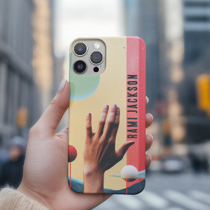 Case-Mate iPhone Case Photo Personnalisée Design Hello Main l Modern Col