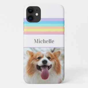 Case-Mate iPhone Case Photo personnalisée et nom Rainbow