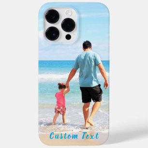 Coque Pour Pour iPhone 14 Pro Max Photo personnalisée Texte de votre famille Photos 