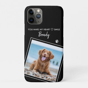 Case-Mate iPhone Case Photo Pet Modern Citation Chien noir
